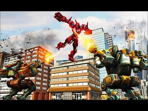 Robot Car War Transform Fight  - Best Android Gameplay HD #2