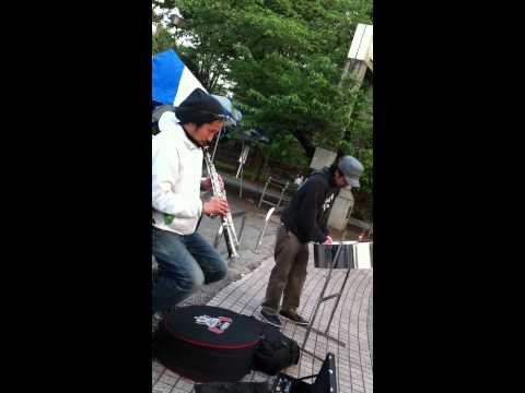 Action For Nippon session＠YoyogiparkーSinsuke Fujieda,palmecho / kazuya kotani