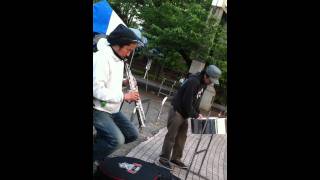 Action For Nippon session＠YoyogiparkーSinsuke Fujieda,palmecho / kazuya kotani