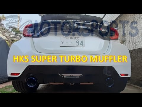 GR YARIS (GRヤリス) HKS Exhaust and Filter Install and Sound Check