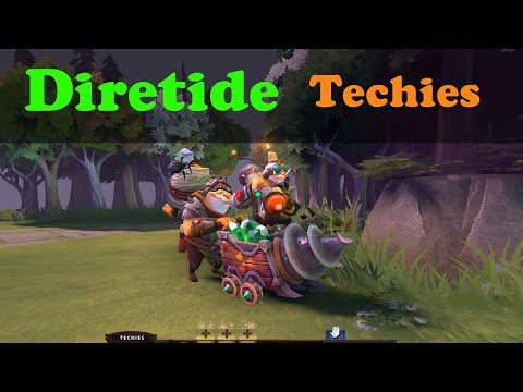 Dota 2 - Is Techies the next spammed hero for Diretide?