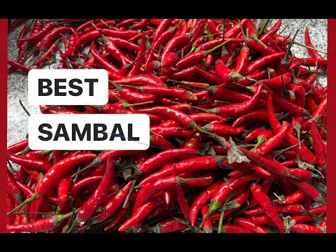MOST REQUESTED: INDONESIAN SPICY CHILI PASTE (SAMBAL) | Albert Kurniawan
