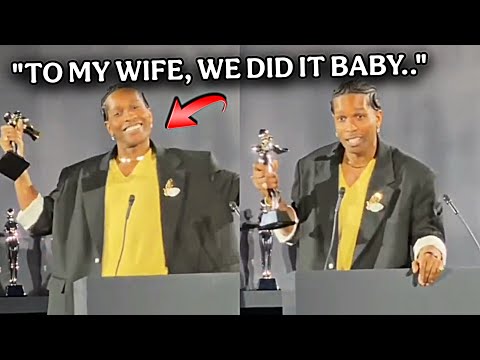 A$AP Rocky’s Emotional Speech to Rihanna at 2025 CFDA Fashion Icon Awards 