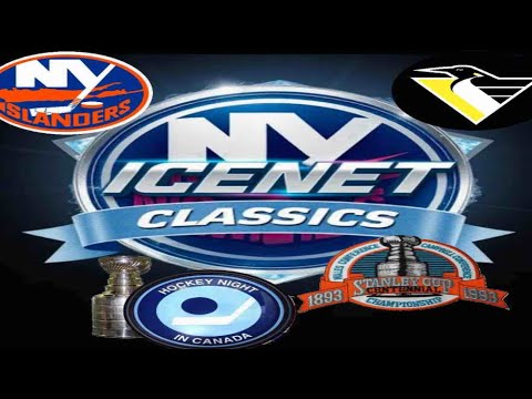 Game 7 1993 Patrick Division Final Islanders at Penguins HD CBC HNIC broadcast