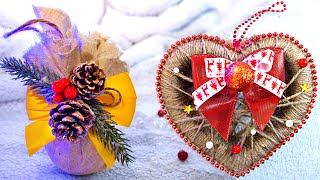 2 Ideas Christmas Craft - DIY Christmas Tree Decorations Ideas - DIY Christmas Ornaments Ideas