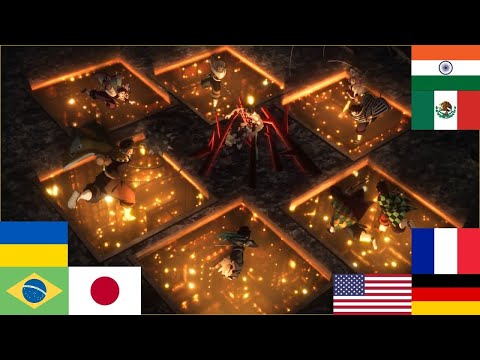 Hashira use forms of breathing in different languages| Demon Slayer: Kimetsu no Yaiba