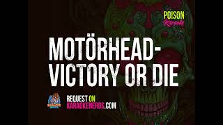 Motörhead - Victory Or Die [Karaoke version]