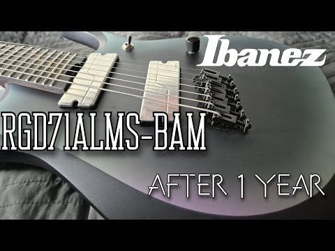 Ibanez RGD71ALMS-BAM review after 1 year!
