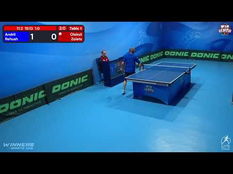 08:30 Andrii Rehush (3:0) Oleksii Zaiets West 1 WIN CUP 24.10.2022 | TABLE TENNIS WINCUP