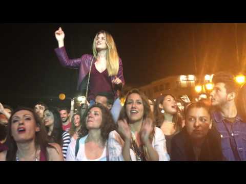 Pozzuoli Folk Festival 2016 - Andrea Tartaglia - Le range fellon - Il coro del pubblico