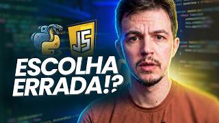 Python vs JavaScript para Iniciantes: Pare de Travar na Escolha Errada
