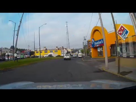 Driving through Morelia, Mexico
