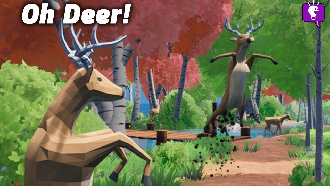 OH DEER! Among Us Style Game on HobbyFamilyTV