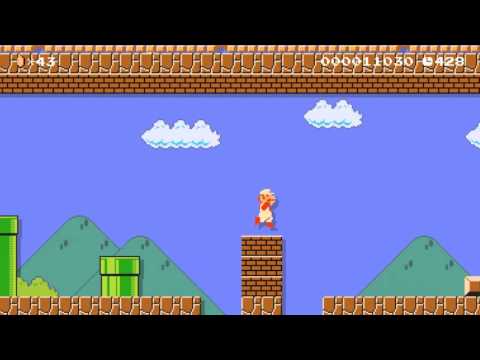 SMB W1-1, 1-2, 1-3, 1-4 mashed! by Gogoku7 - Super Mario Maker