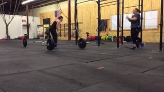 Lindsay B &amp; Mary W dance reaction to a PR 3/4/16