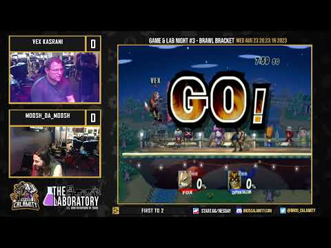 Game & Lab #3 | #supersmashbrosbrawl - Winners Semi-Final - Moosh_Da_Moosh vs Vex Kasrani