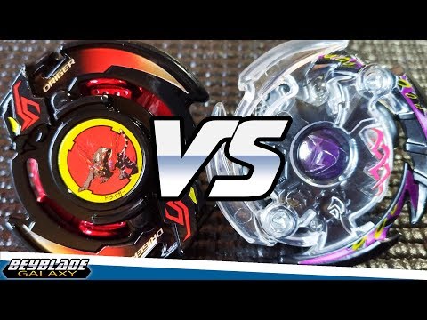 Driger Slash .H.F vs Dark Deathscyther .F.J - [Beyblade Burst] - ベイブレードバースト