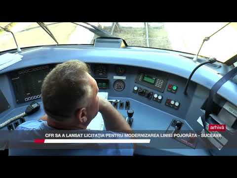 CFR SA A LANSAT LICITAȚIA PENTRU MODERNIZAREA LINIEI POJORÂTA   SUCEAVA