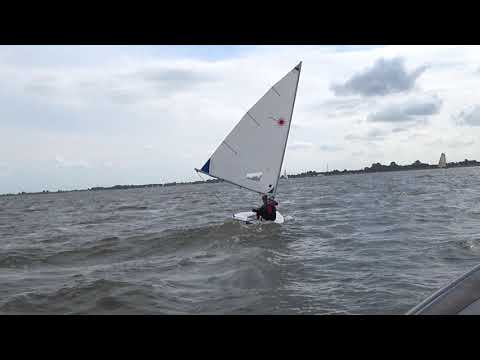 laser radial medium wind downwind