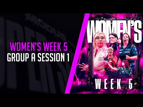 WOMEN'S WEEK 5 IS HERE!!!🤩🎯 | Live Darts |  Women's Week  | Group A Session 1