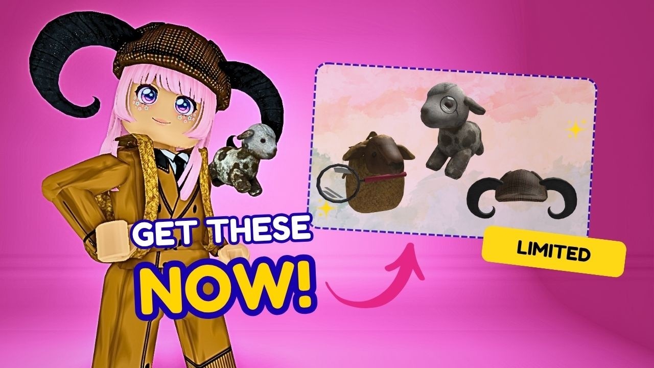 How to Get FREE Sheep Detective UGC in Roblox! 🐑 (Backpack, Horns, Plushie)