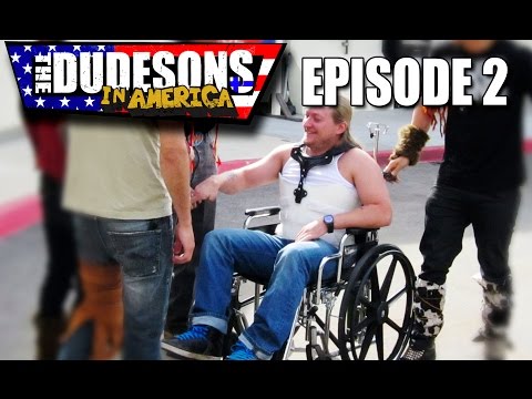 JARPPI ENDED UP IN A WHEELCHAIR - Dudesons In America - Episode 2