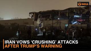 Iran Vows ‘Crushing’ attacks after Trump’s warning | Latest Updates | DD India Live