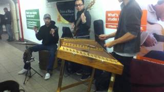 HOUSE OF WATERS  SUBWAY TIME SQUARE R , N & Q LINE N.Y. 2011