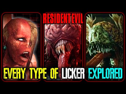 The Lickers & Type Of Lickers In Resident Evil Franchise - Explained