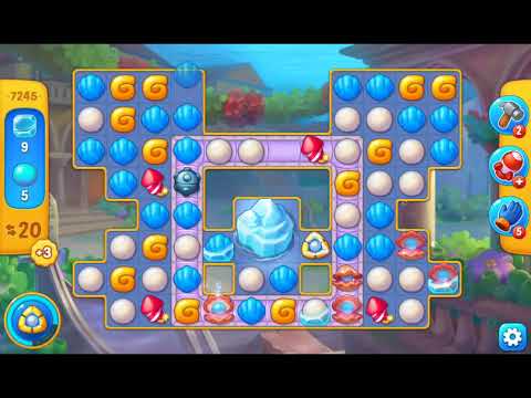 Fishdom 2021 - Level 7245   #playrix #fishdom #gaming
