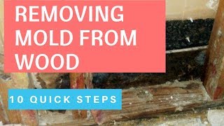 Proven Ways To Remove Mold From Wood. How To Remove Mold Inside Walls