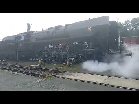 Dampfzug Taus - Neugedein mit Dampflok 475.111 von Iron Monument Pilsen am 10.08.2025