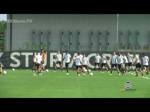 SK Sturm: Das Abschlusstraining vor Rapid Wien (5. Runde 2015/16)