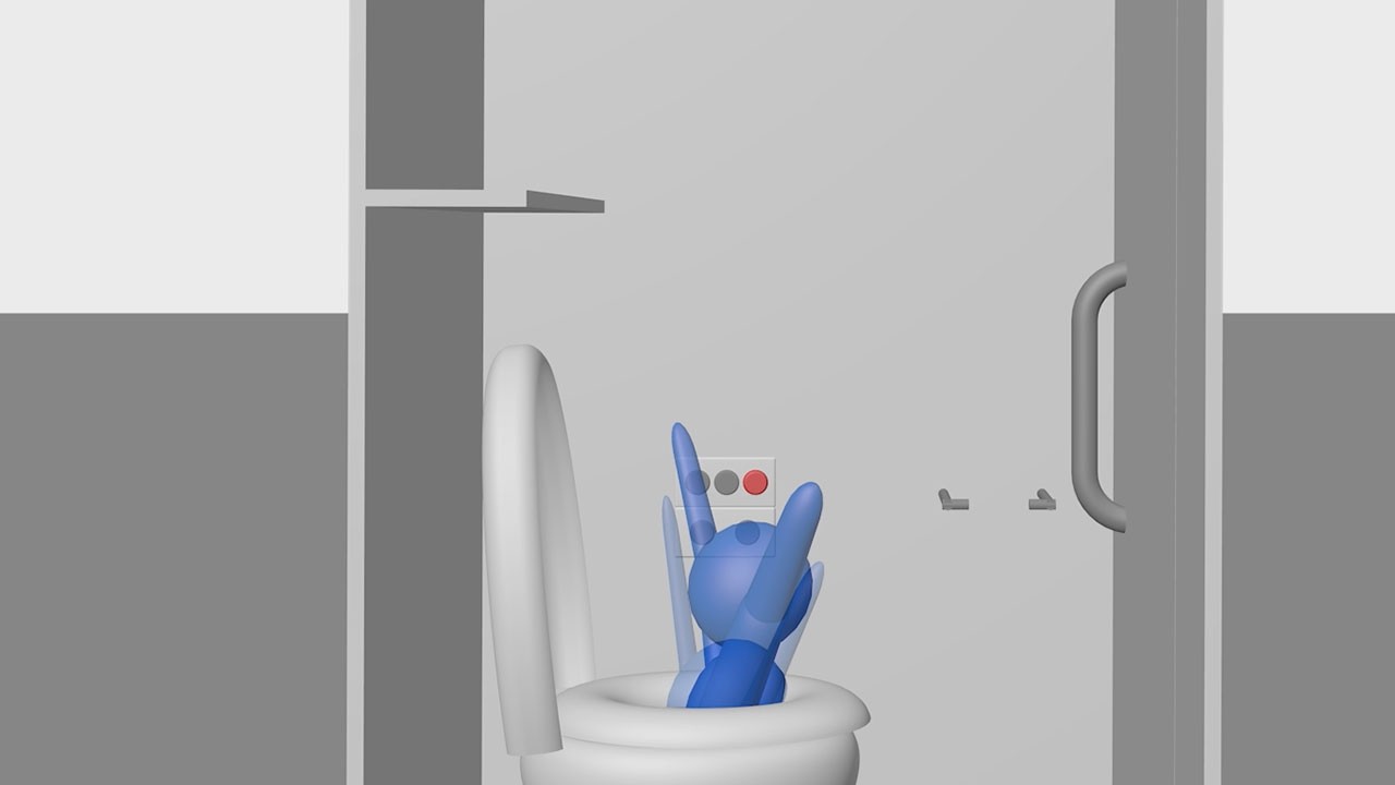 吸引力が強すぎるトイレ！（パート1のつづき）