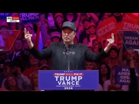 全文：イーロン・マスク、ドナルド・トランプのニューヨーク集会でスピーチ (IN FULL: Elon Musk delivers speech at Donald Trump’s New York rally)
