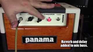 Video thumbnail for Conqueror 5 by Panama Guitars:  Clean by Steve from Boston
