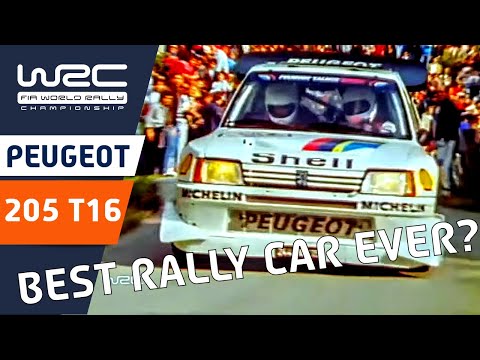 PEUGEOT 205 T16 - Best rally car ever? World Rally Championship - Top WRC cars!