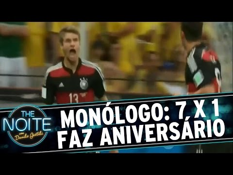 The Noite (08/07/15) - Monólogo: Aniversário do 7x1