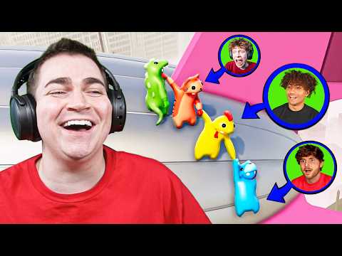 GANG BEASTS with FOLTYN, CAYLUS, & CRUZ.. (FUNNY)