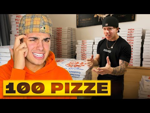 ORDINO 100 PIZZE a CASA SUA, ma NON PAGO!