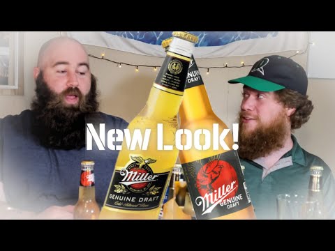 Miller Genuine Draft - Trying the Redesigned Classic