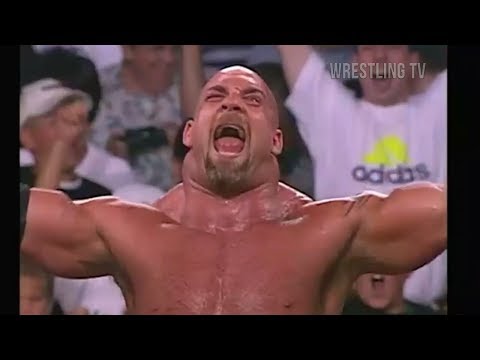 BIGGEST POP EVER Goldberg vs Hulk Hogan WCW