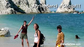 preview picture of video 'Sirolo one of the best beaches of Adriatic Riviera del Conero in le Marche Italy Italia Italien'