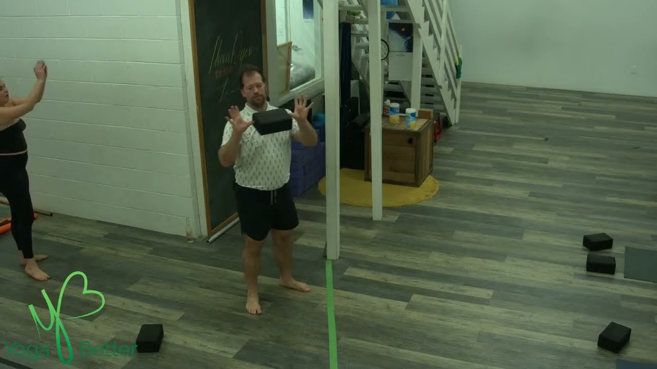 Level 3 - 7:30pm w/ ANDREW 9.23.24 YOGA BETTER ON LINE! (class starts @00:10:03; ends @ 01:15:59)