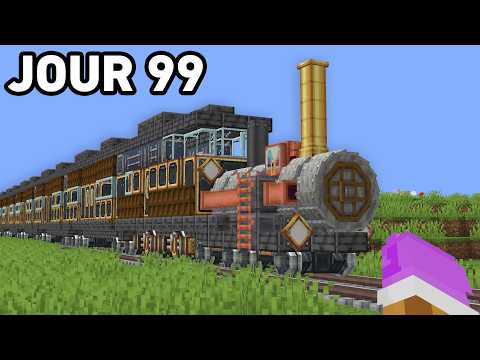 100 Jours avec le Mod CREATE sur Minecraft..