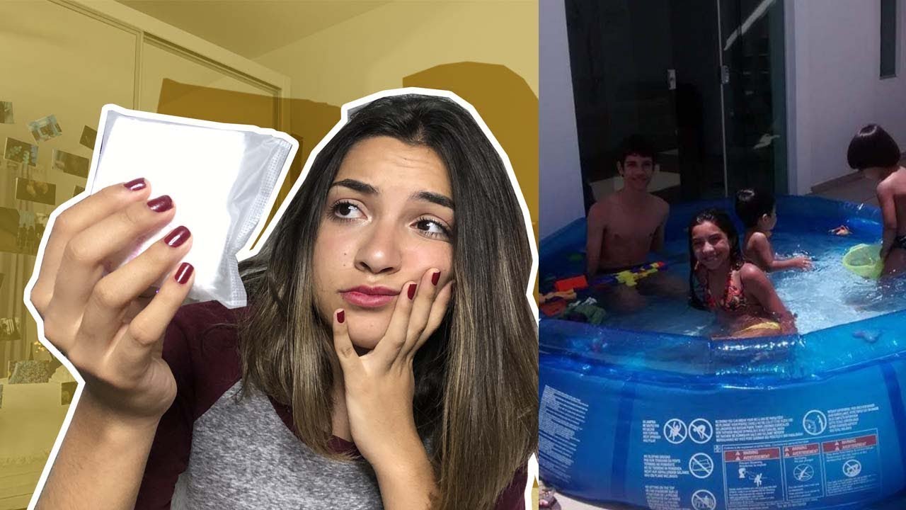 MINHA PRIMEIRA MENSTRUAÇÃO (foi um desastre kkkk) | Ana Laura Lopes