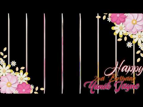 Happy 2nd Birthday Yunik Jayne