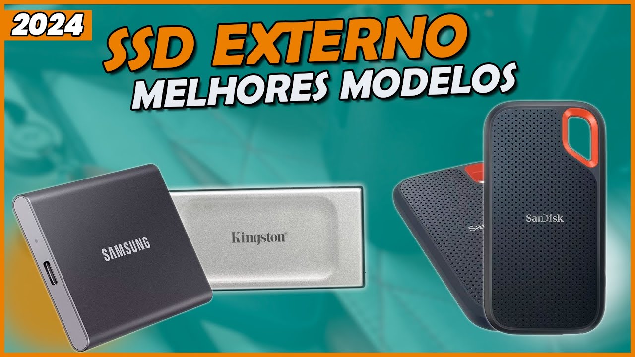 MELHORES SSDs EXTERNOS EM 2024 [ não compre antes de assistir a este vídeo ]