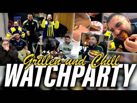 BBQ WITH THE BOYS + FENERBAHCE WATCH PARTY 😋🔥 || MertAbiTalks