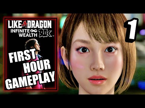 Like a Dragon Infinite Wealth - First Hour Gameplay Walkthrough Part 1